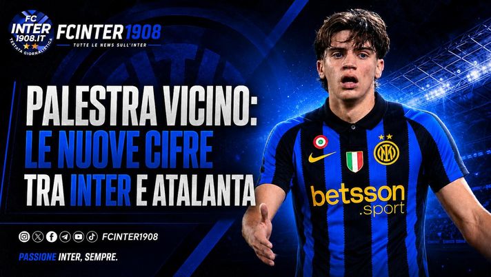 Di Marzio: “Anche l’Atalanta vuole chiudere Palestra-Inter: tempi e cifre. Al vertice c’erano…” Di Marzio: “Anche l’Atalanta vuole chiudere Palestra-Inter: tempi e cifre. Al vertice c’erano…” - immagine 1