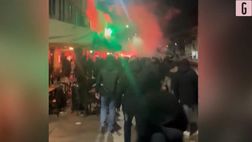 VIDEO / Scontri ultrà Milan-Psg ai Navigli: le immagini