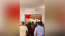 VIDEO – L’arrivo di Babbo Natale a casa Dybala. Ci sono Angelino, Paredes e Soulé