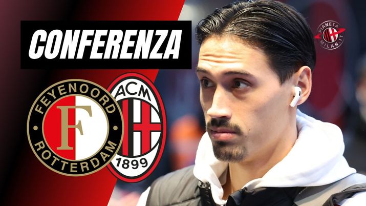 Conferenza Stampa LIVE Tijjani Reijnders AC Milan Feyenoord-Milan Champions League 2024-2025