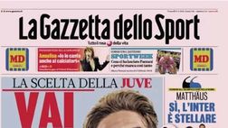 PRIMA PAGINA GAZZETTA DELLO SPORT: “Leao-Kvara, questione di dribbling”