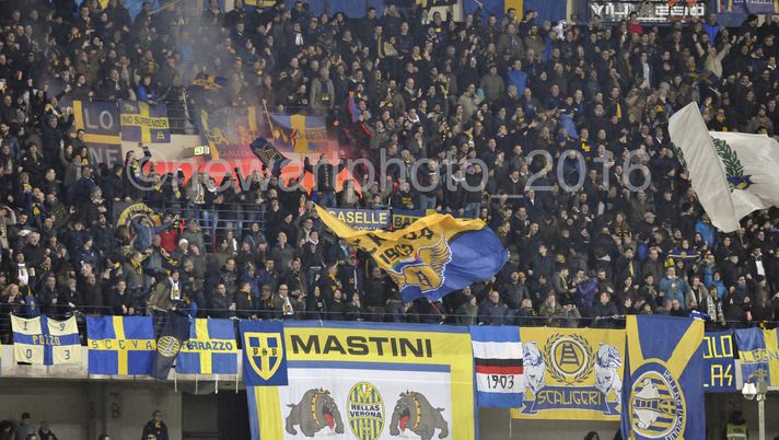 Veronesi a Firenze, oltre 800 gialloblù al Franchi Veronesi a Firenze, oltre 800 gialloblù al Franchi - immagine 1