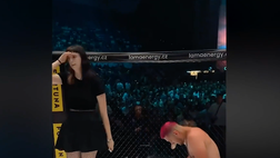 VIDEO / Proposta di matrimonio sul ring di Mma: lei dice no!