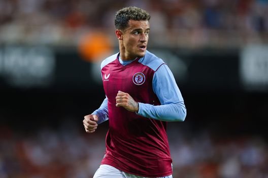 Philippe Coutinho con la maglia dell'Aston Villa. (Photo by Eric Alonso/Getty Images)