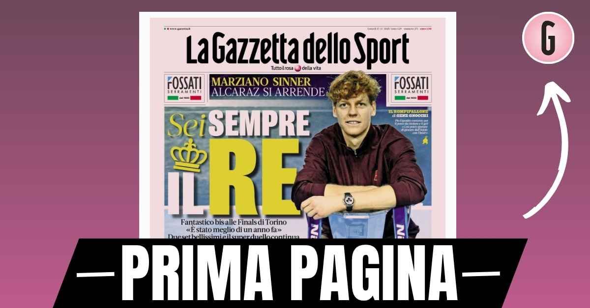 Prima pagina Gazzetta dello Sport: “Italia umiliata, ‘San Siro’ fischia: ora i playoff” Prima pagina Gazzetta dello Sport: “Italia umiliata, ‘San Siro’ fischia: ora i playoff”