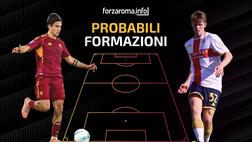 Roma-Genoa, le probabili formazioni: ballottaggio Baldanzi-El Shaarawy