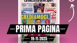 Prima pagina Gazzetta dello Sport: “Zielinski e Pulisic protagonisti del derby Inter-Milan”