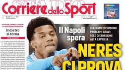 Prime pagine giornali sportivi oggi: il Napoli sui media