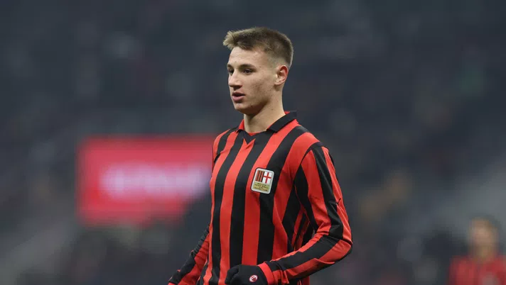 Francesco Camarda AC Milan Milan-Genoa 0-0 Serie A 2024-2025