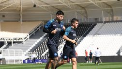 Due azzurri non si allenano a Riyadh, le condizioni di Demme e Olivera