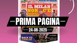 Prima pagina Gazzetta dello Sport: il Milan non c’è. Si cerca il bomber