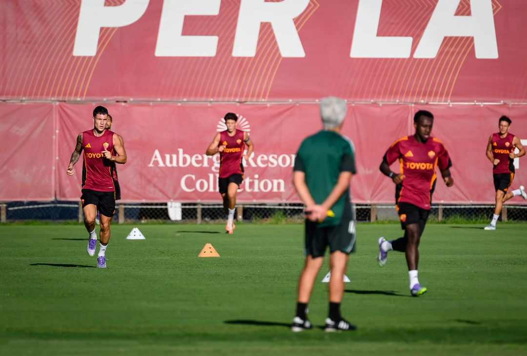 Raduno Roma, il primo allenamento di Wesley e Vasquez a Trigoria- FOTO GALLERY - immagine 42