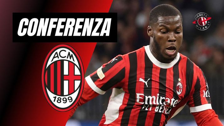 Conferenza Stampa Yunus Musah AC Milan amichevole Real Madrid-Milan Soccer Champions Tour 2024 USA