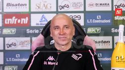 FOTO PALERMO, verso il Frosinone: la conferenza stampa di Eugenio Corini (GALLERY)