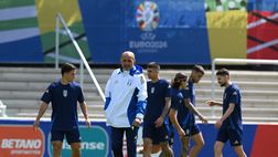 Italia, allenamento a porte aperte per i tifosi: Scamacca protagonista in partitella