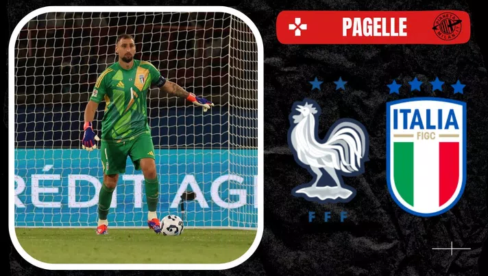 Gianluigi Donnarumma Nations League 2024-25 Francia-Italia 1-3