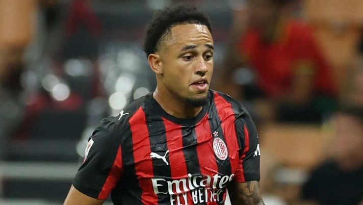 Noah Okafor AC Milan Milan-Bari 2-0 Coppa Italia 2025-2026