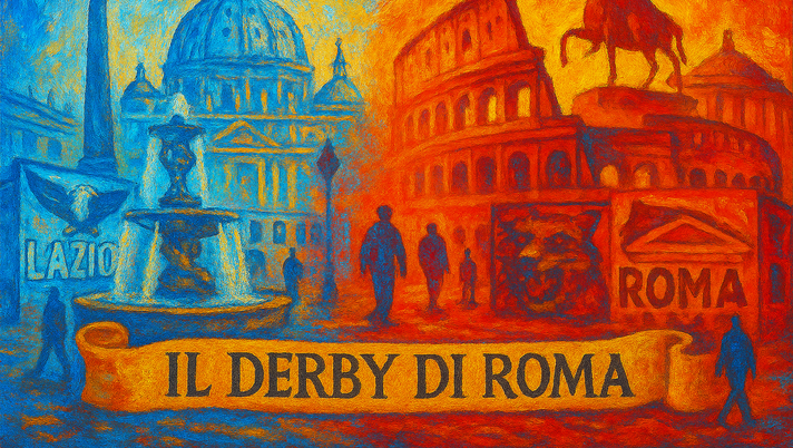 Lo sguardo della città: il diverso volto di Roma nel giorno del derby - immagine 1
