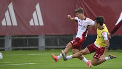 Roma, l’allenamento a due giorni dalla Fiorentina – FOTO GALLERY