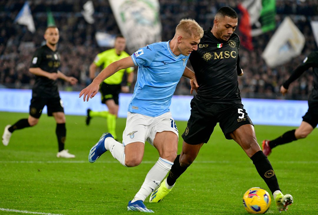 Il primo tempo del match dell'Olimpico si chiude a reti bianche