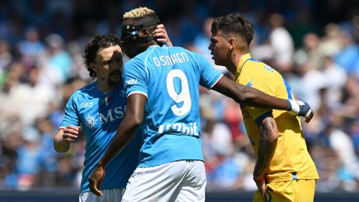 I voti di Napoli-Frosinone per il fanta: da Osimhen, Kvara e Meret a Cheddira e Soulé - immagine 1