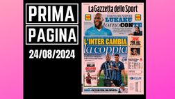 Prima pagina Gazzetta dello Sport: Milan a Parma. Okafor e rivoluzione