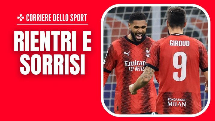 Milan-Borussia Dortmund Champions League 2023-2024 Loftus-Cheek Giroud