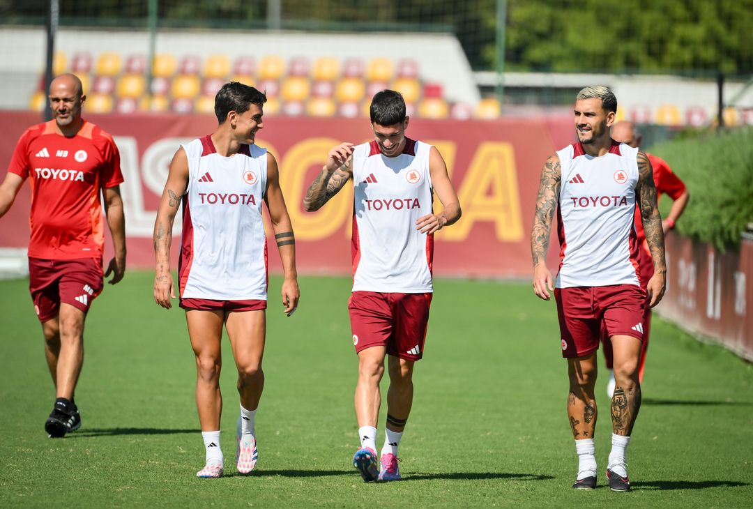 Roma, l’allenamento a due giorni dalla Juventus – FOTO GALLERY - immagine 8
