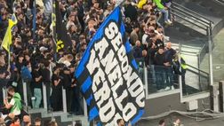 FCIN1908/ Roma-Inter, per la prima volta compare il bandierone ‘Secondo anello verde’