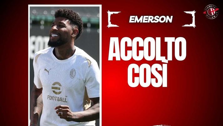 Milan, Emerson Royal torna in gruppo: i compagni lo accolgono così | VIDEO