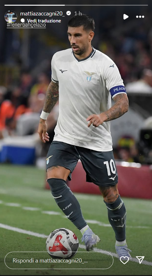 Lazio, Zaccagni ricorda il match con il Fenerbahce – FOTO- immagine 2