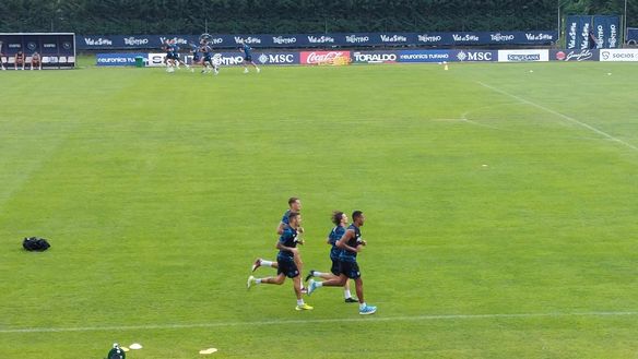 Dimaro day 9, seduta terminata: corsa per gli azzurri usciti stremati dal campo - immagine 6
