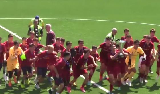 Derby di Roma, i giallorossi Under 14 vincono derby e titolo- immagine 2