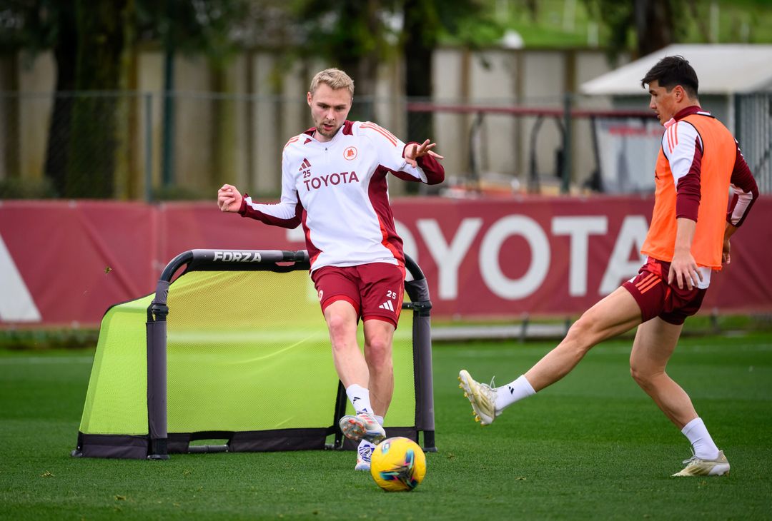 Trigoria, la ripresa degli allenamenti in vista del Parma – FOTO GALLERY - immagine 27