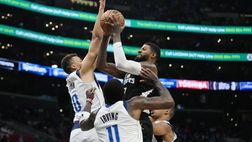 Nba, Doncic ne mette 30 ma non basta: i numeri del ko di Dallas coi Clippers
