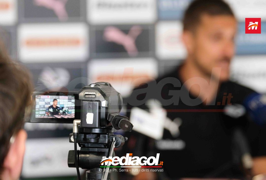 FOTO PALERMO, Mister Dionisi in conferenza stampa (Gallery) - immagine 5