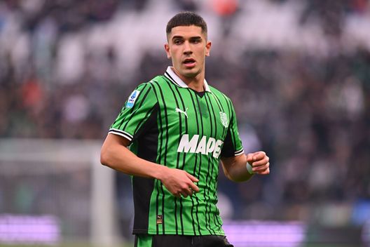 Cristian Volpato durante il match tra Sassuolo e Fiorentina allo Stadio Mapei Citta del Tricolore il 6 dicembre 2025. (Foto di Alessandro Sabattini/Getty Images) Milan Sassuolo
