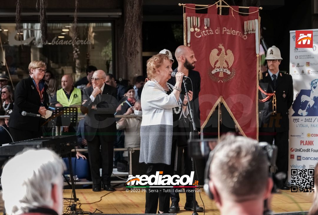 FOTO, 23 maggio: strage di Capaci trent’anni dopo nel ricordo di Falcone - immagine 51