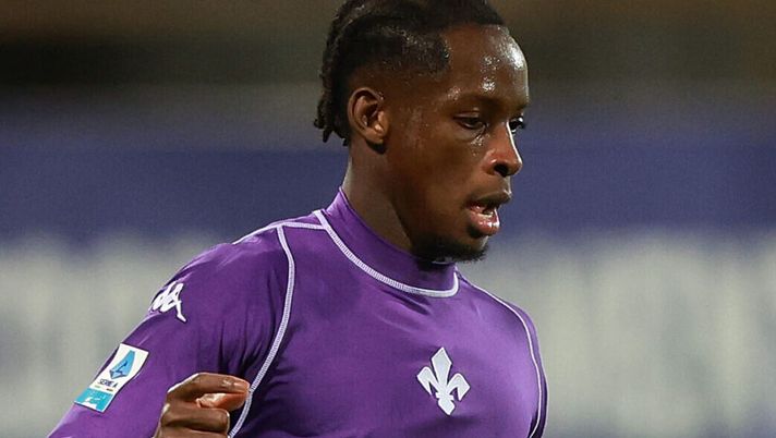 FLORENCE, ITALY - NOVEMBER 22: N'Da Konan Bienvenu Ange Eddy Kouadio of ACF Fiorentina in action during the Serie A match between ACF Fiorentina and Juventus FC at Artemio Franchi on November 22, 2025 in Florence, Italy. (Photo by Gabriele Maltinti/Getty Images) Lo scopritore di Kouadio: “Mi rende felice. Vi dico qual è il suo ruolo” - immagine 1