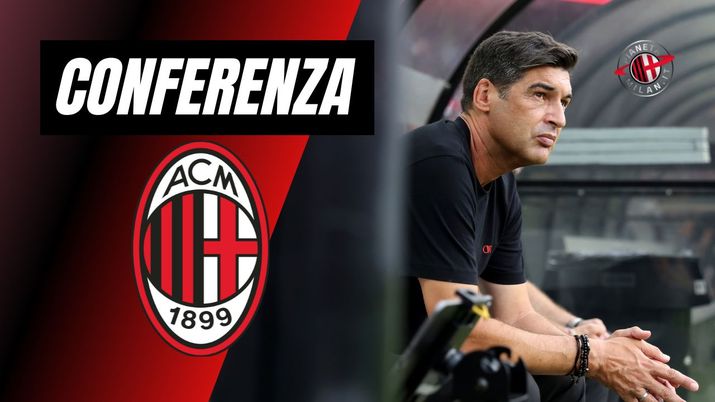 Conferenza Stampa Paulo Fonseca AC Milan amichevole Barcellona-Milan 5-6 dcr Soccer Champions Tour 2024 USA
