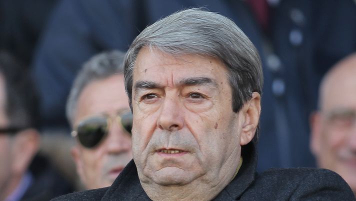 Aldo Spinelli in tribuna