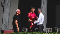 Trigoria, l’allenamento a due giorni dal derby: presenti Massara e Ranieri – FOTO GALLERY