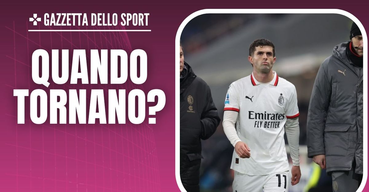 Milan, infortuni: Pulisic speranza Roma. E gli altri? Le ultime