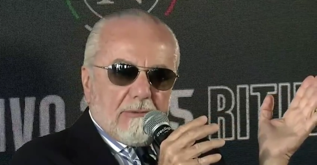napoli de laurentiis de bruyne fuoriclasse ma ha una certa et224 video