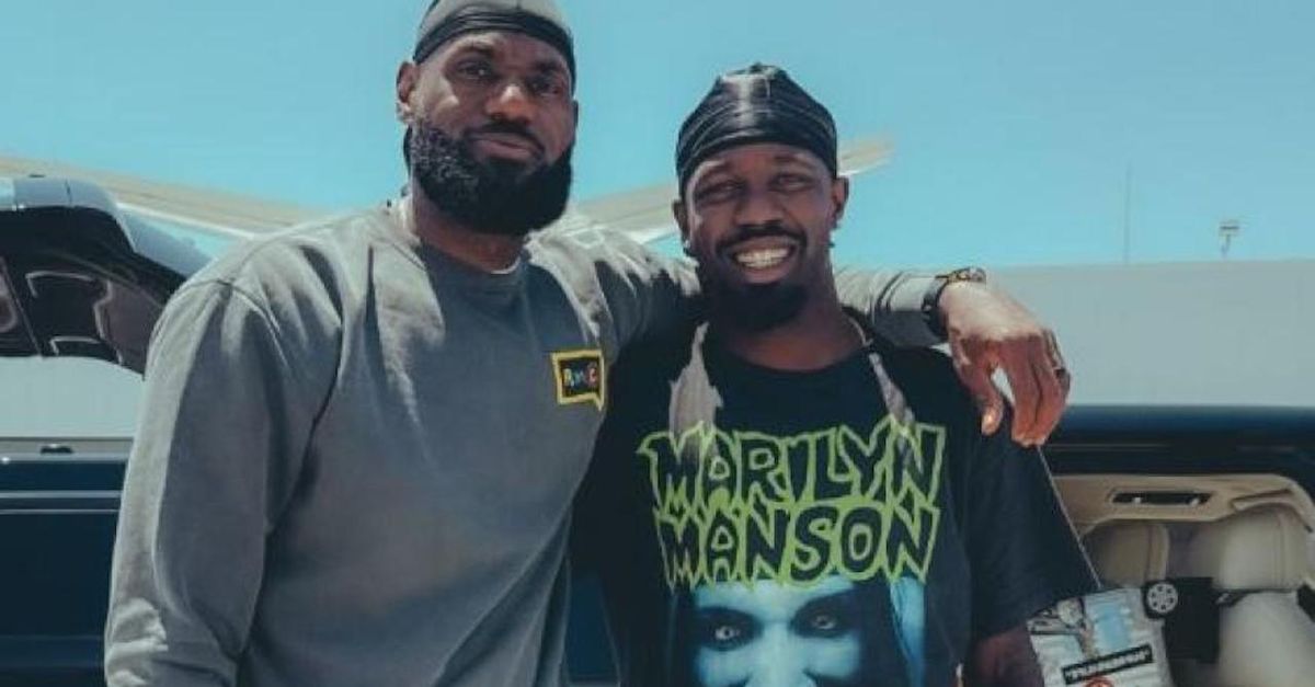 incontro a la inter thuram e il selfie con lebron james video