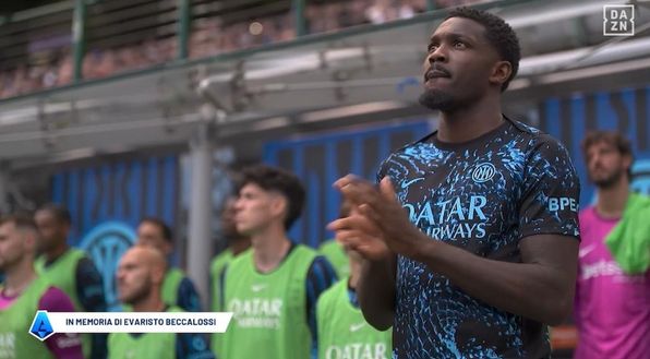 Inter-Verona, l’omaggio di San Siro per Beccalossi. Lacrime agli occhi per Thuram- immagine 4