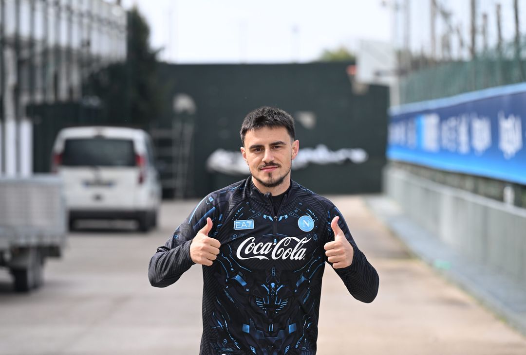 Le immagini dell'allenamento degli azzurri a Castel Volturno