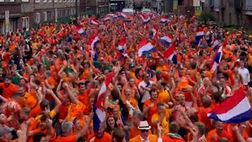 Irlanda-Olanda, l’invasione dei tifosi ‘oranje’ a Dublino | VIDEO