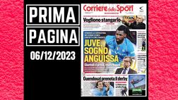 Prima pagina Corriere dello Sport: “Juve, sogno Anguissa”