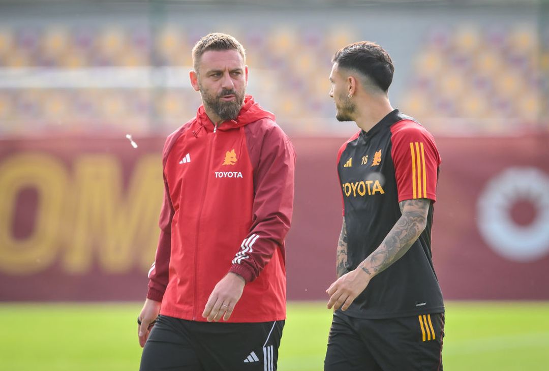 Roma, la rifinitura prima della sfida al Genoa – FOTO GALLERY - immagine 3